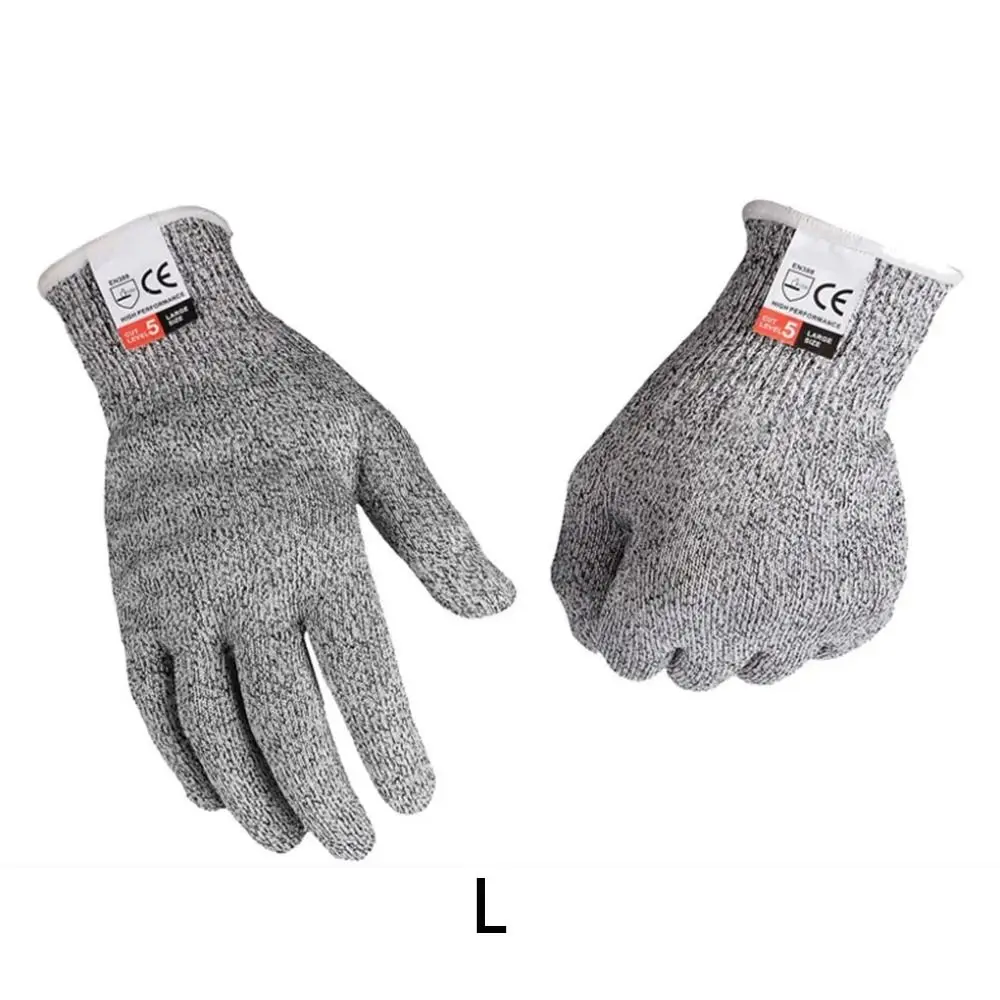 Durable HPPE Fishing Gloves Wear-resistant Level 5 Protective Gloves Household Products Anti-slip Gloves Glass