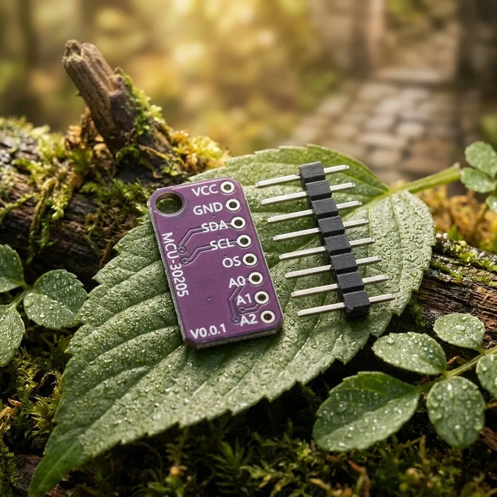 MAX30205MTA Human Temperature Sensor Module MCU-30205 for Biomedical Monitoring I2C Interface 0. Accuracy at 37C-39C