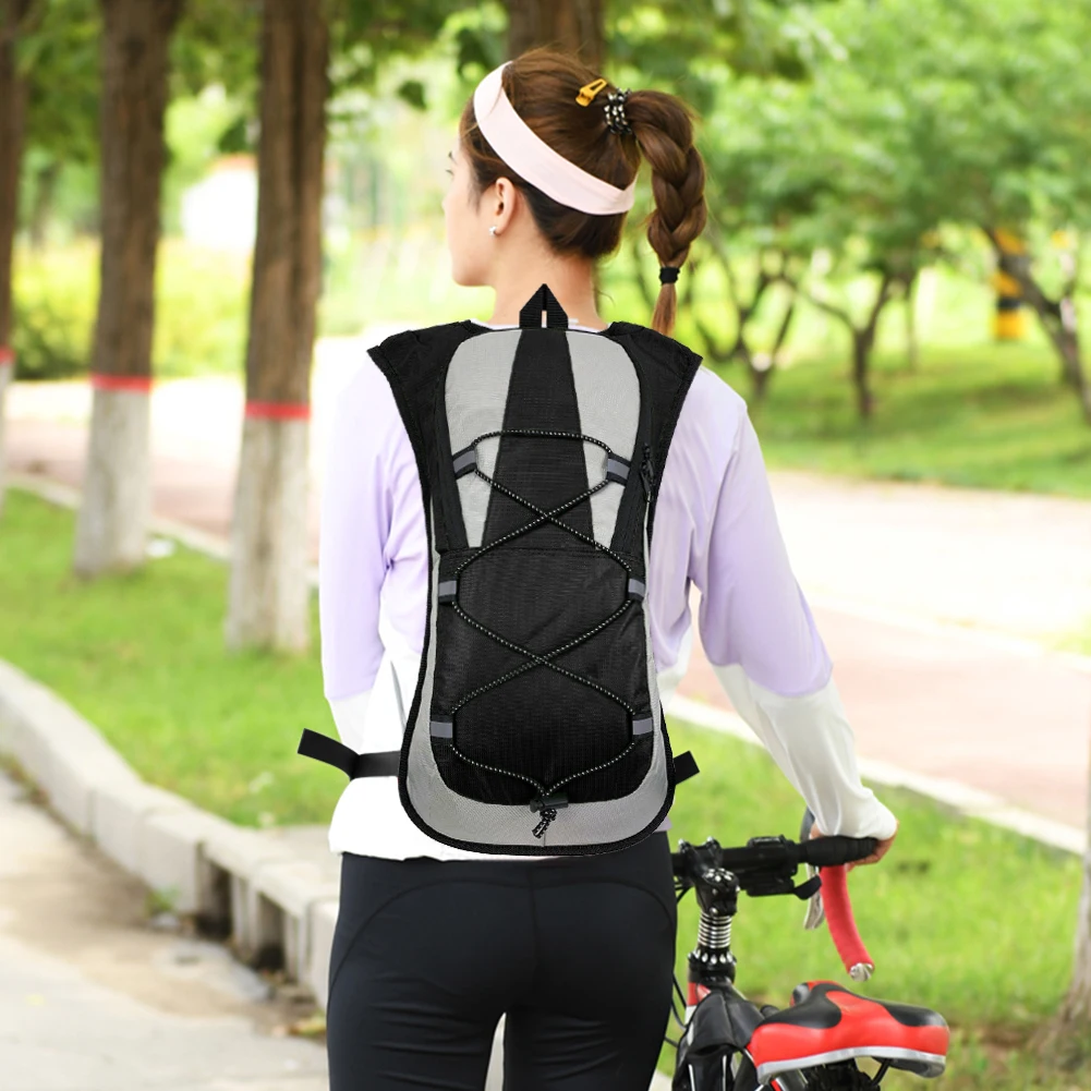 Outdoor sports equipment cycling backpack, off-road breathable running backpack, mountain bike water bag bicycle accessories