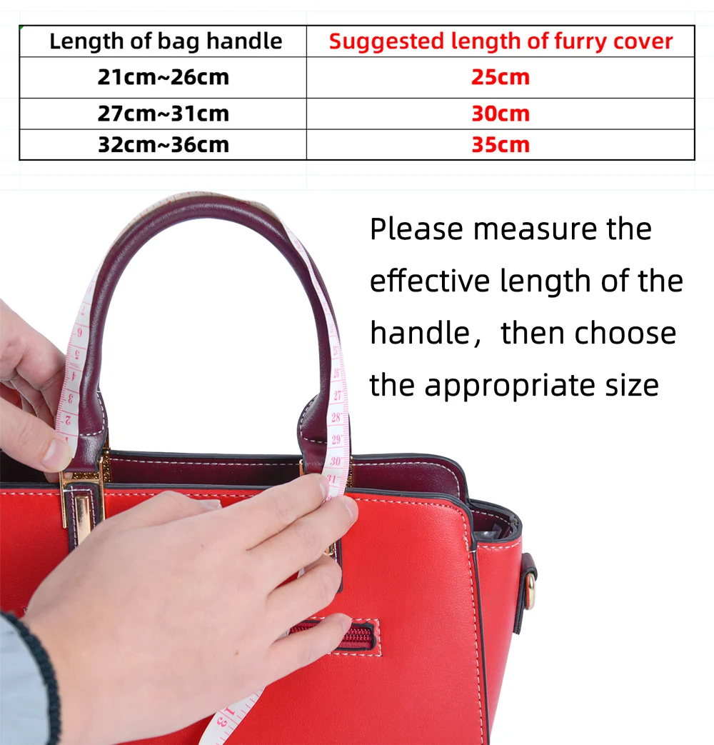 New winter Imitation mink down furry bag Handles Cover sable fur Fastener Faux marten rabbit ermine For women Bags Accessories