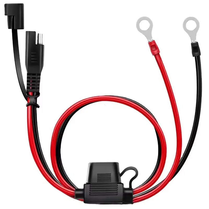 55cm Wire Harness Compatible with NOCO GC002 X-Connect M6 (6MM) Eyelet Terminal Connector For NOCO Genius Smart Battery Chargers