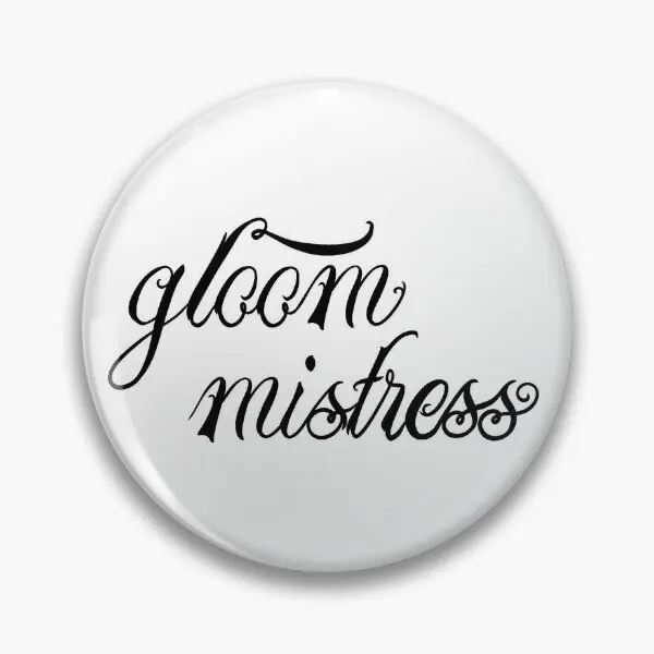 Gloom Mistress  Soft Button Pin Cartoon Jewelry Gift Fashion Collar Decor Metal Women Cute Lover Hat Creative Lapel Pin Brooch