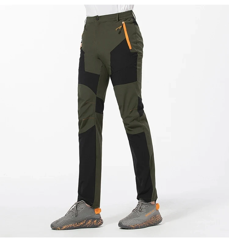 Ultradünne, atmungsaktive, kühle, schnell trocknende Wanderhose für Herren mit Reißverschlusstaschen, leichte Arbeitshose, Golf-Parade-Hose – Detail 7