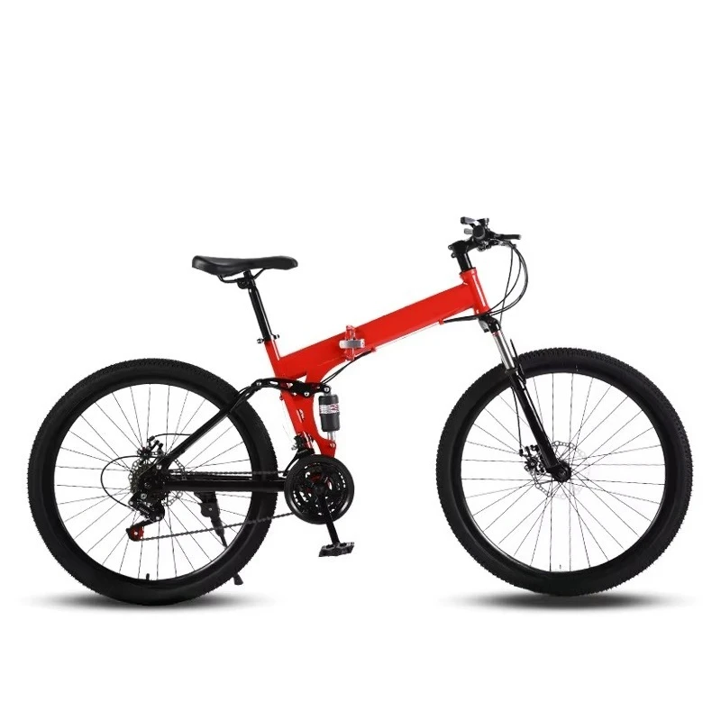 BR Wholesale 21 Speed 24 26 Inch Folding MTB Bicycles For Men 26 Inch Mountain Bikes With Disc Brake System