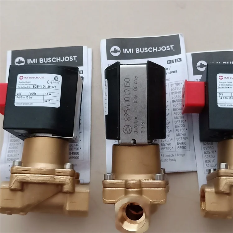 8254101 الحجاب الحاجز الهوائي BUSCHJOST IMI NORGREN صمام الملف اللولبي 8254100