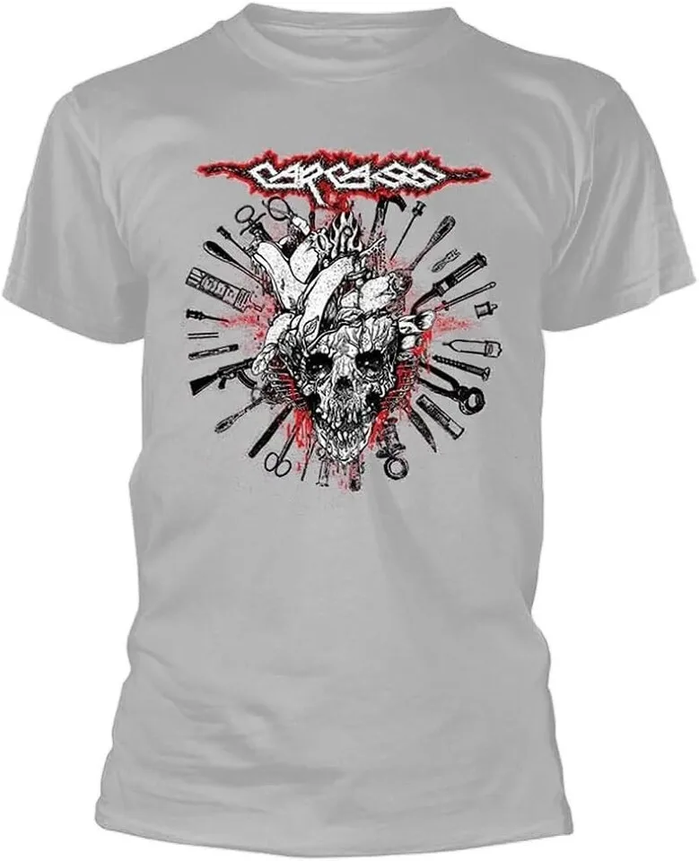 

RARE!! Carcass 'Still Rotten to The Gore' Ice Grey Cotton T-Shirt HRN177 Funny Gift Clothes Men Shirts For Men Men's Summer