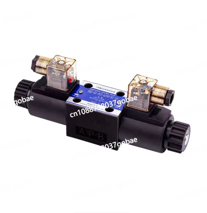 New Oil Research Type Hydraulic Electromagnetic Two-way Directional Valve Single-head Valve Electromagnetic Oil Valve