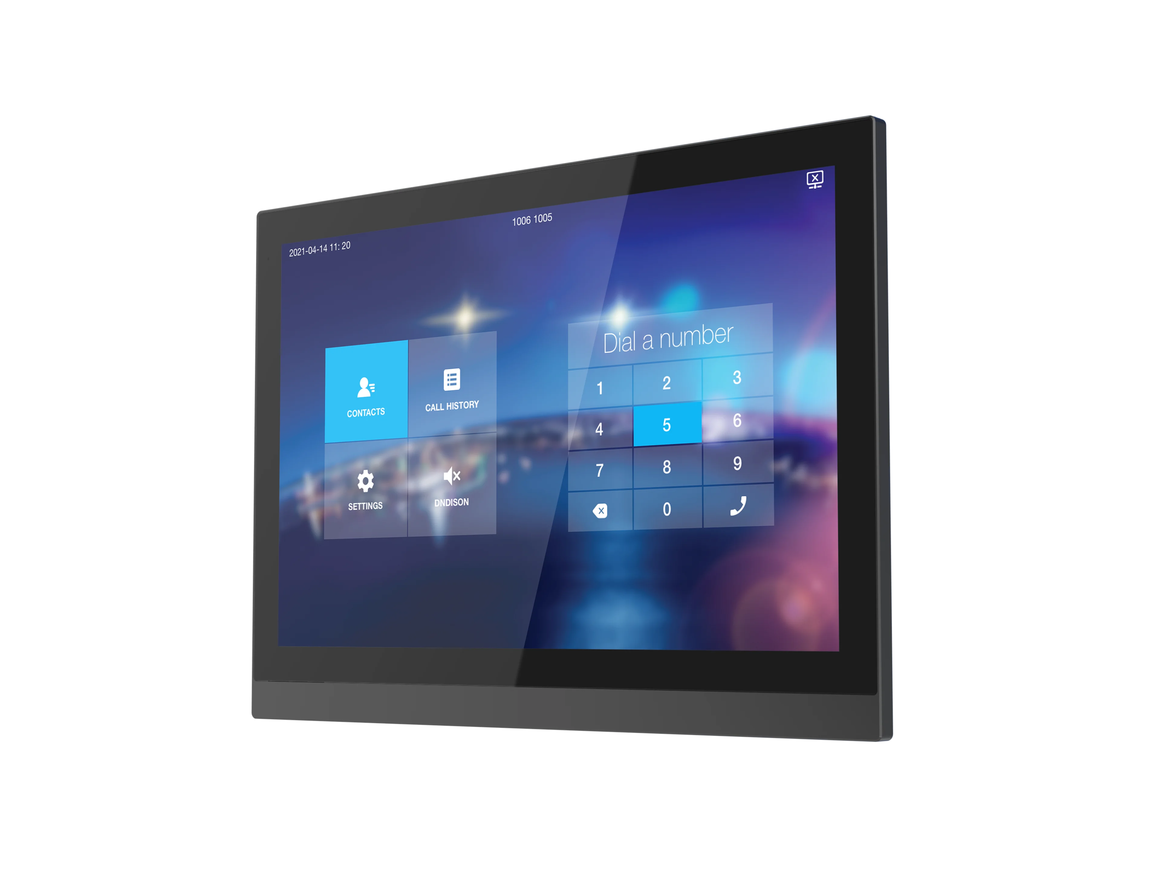 Videocitofono digitale intelligente Tuya IP di fascia alta, monitor interno touch screen da 10 pollici con controllo domestico intelligente, stazione esterna HD