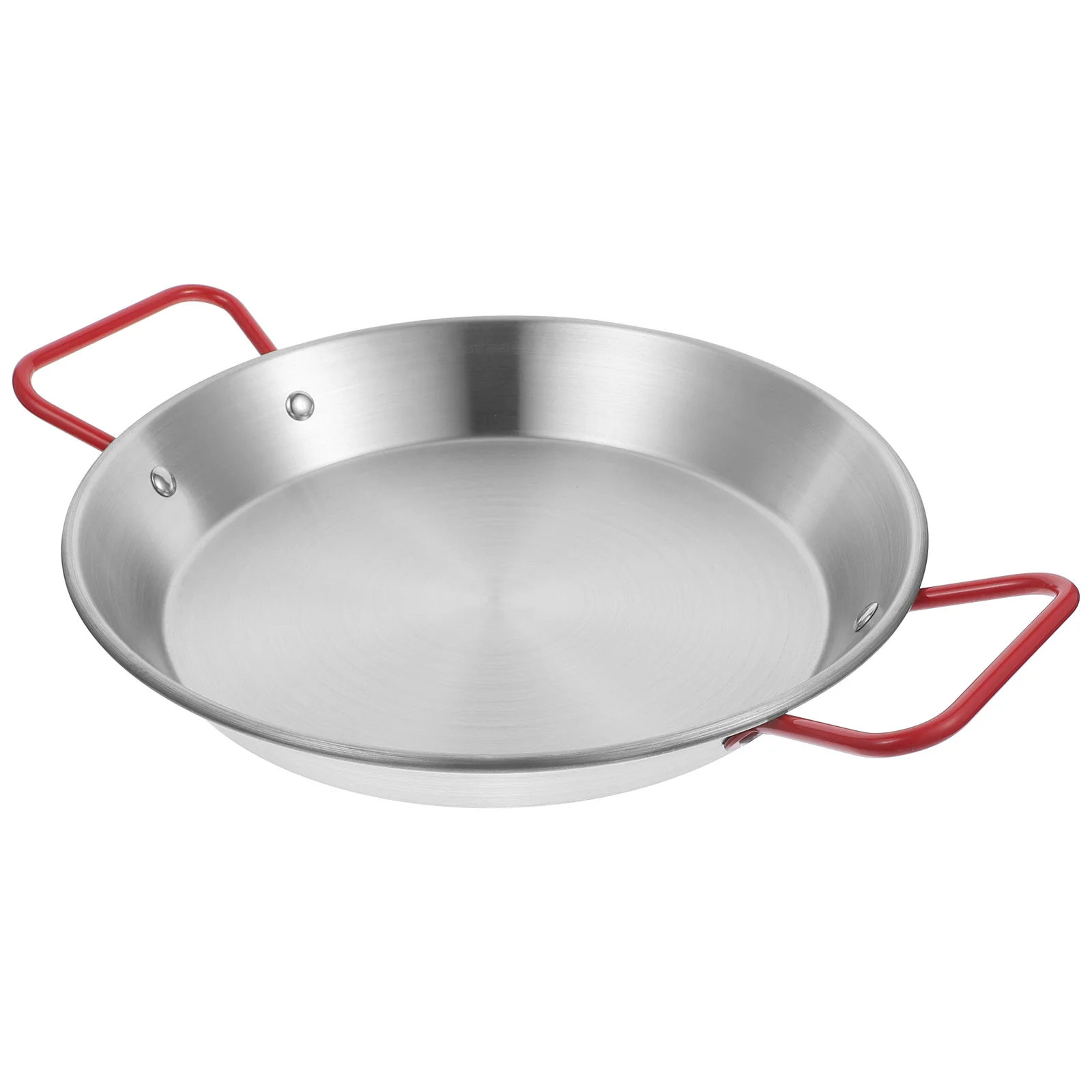 

Stainless Steel Frying Pan 20cm Nonstick Surface Efficient Heat Conduction Flat Bottom for Fried Chicken Pancakes