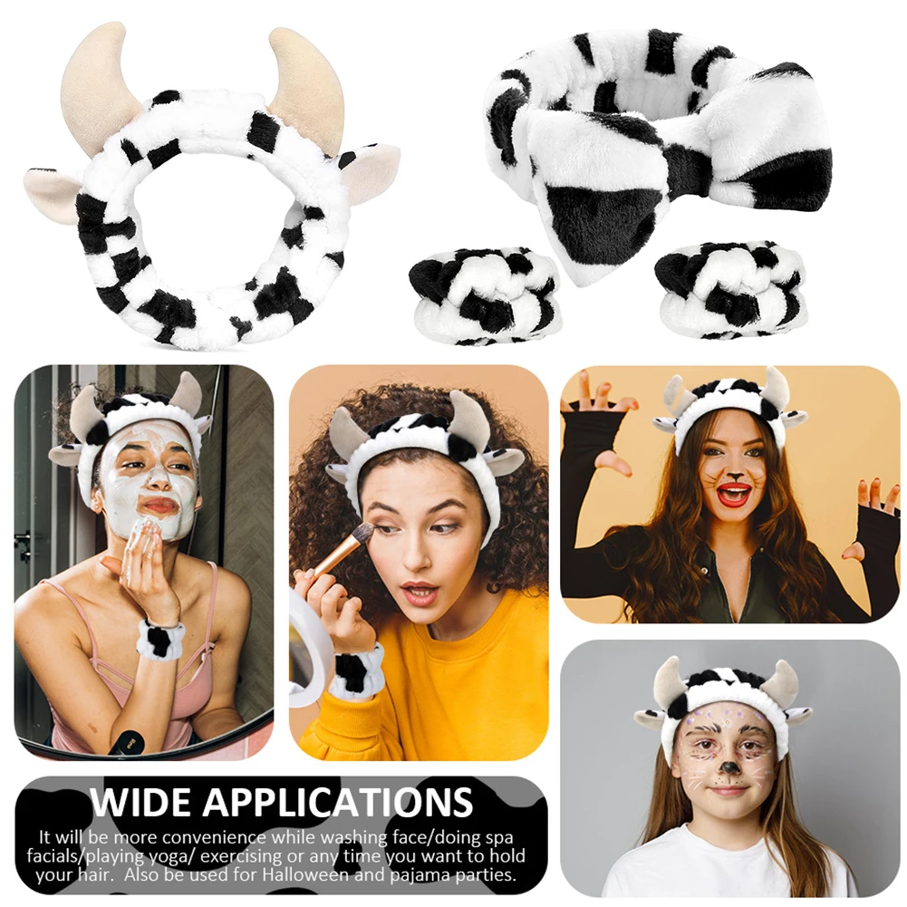 4 Stück 3D-Kuh-Stirnband, supe – Hair Care China Bewertung und Preis