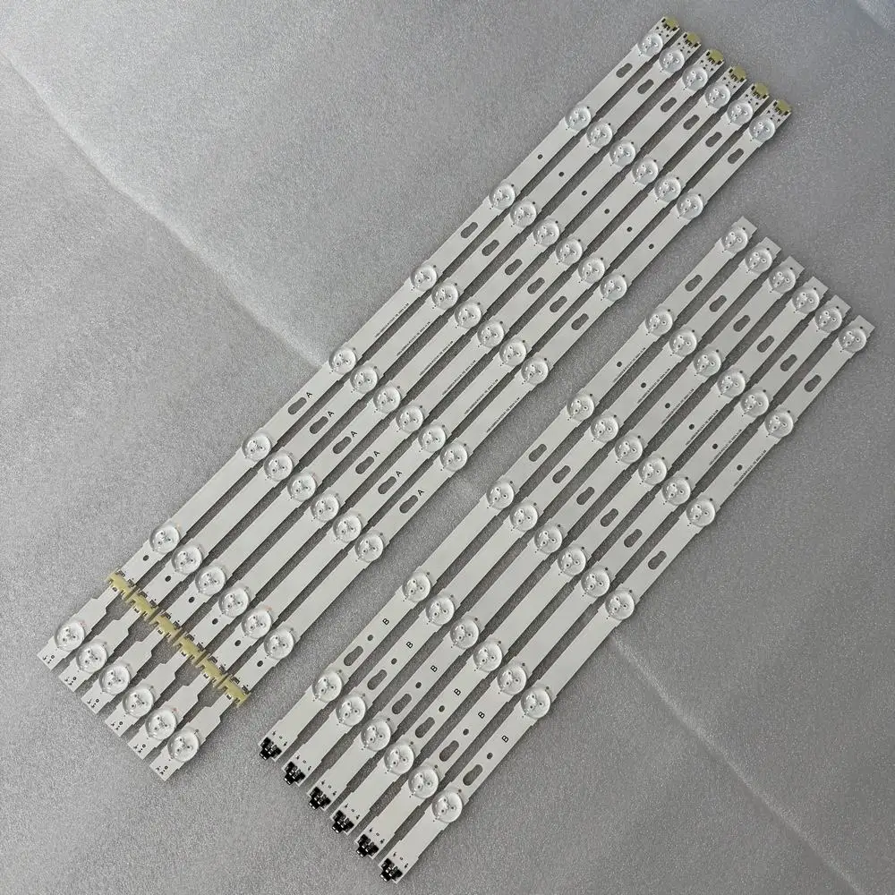 

Набор светодиодных лент для подсветки для Samsung UA55KU6000W UE55JU7502T UE55JU6500W UE55JU6530U UE55JU6050U UE55JU6060K UE55JU6070U