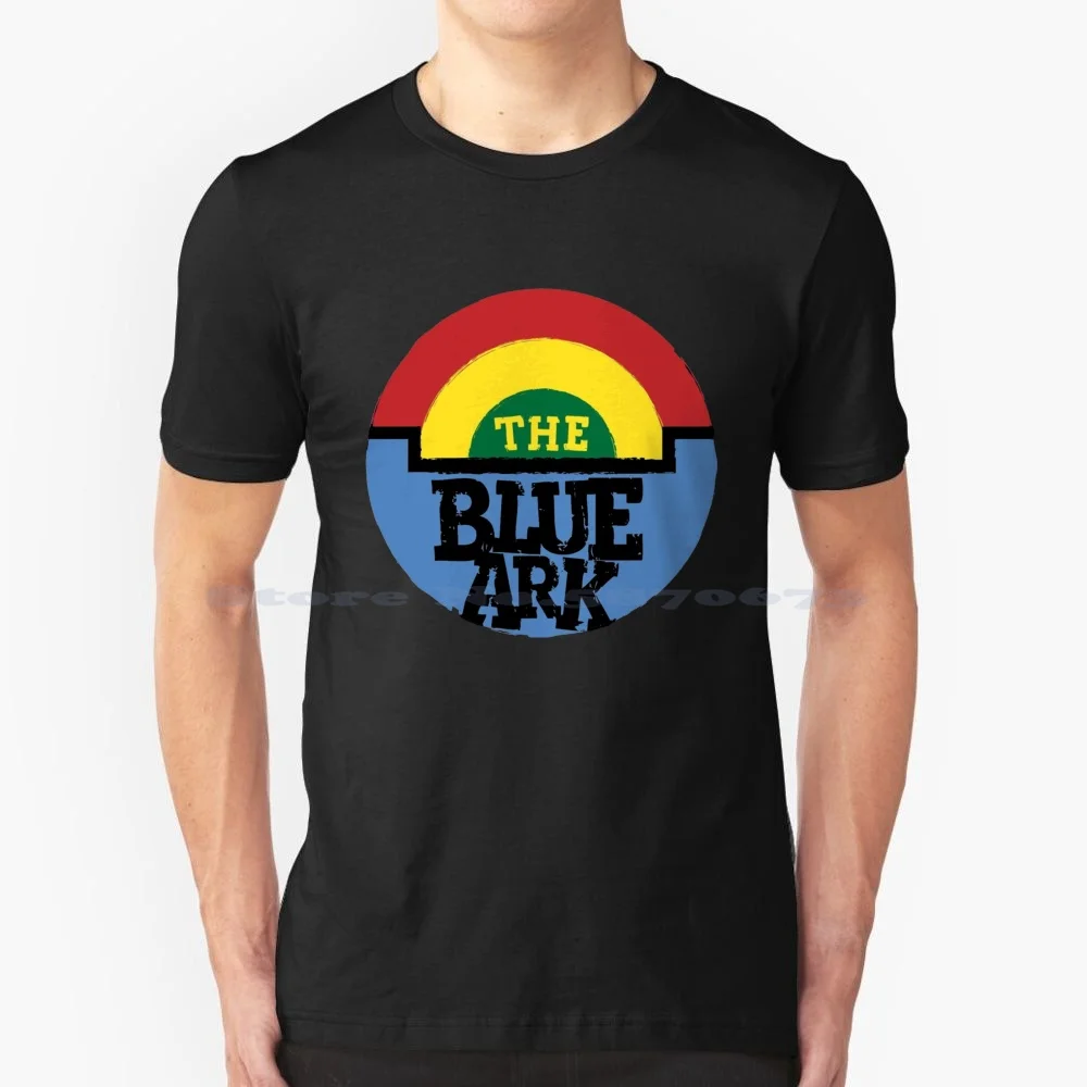 The Blue Ark T Shirt 100% Cotton Tee Roots Blue Ark Radio Cool Fame Famous Popular Video Game Player Hood Botanikal Botanical