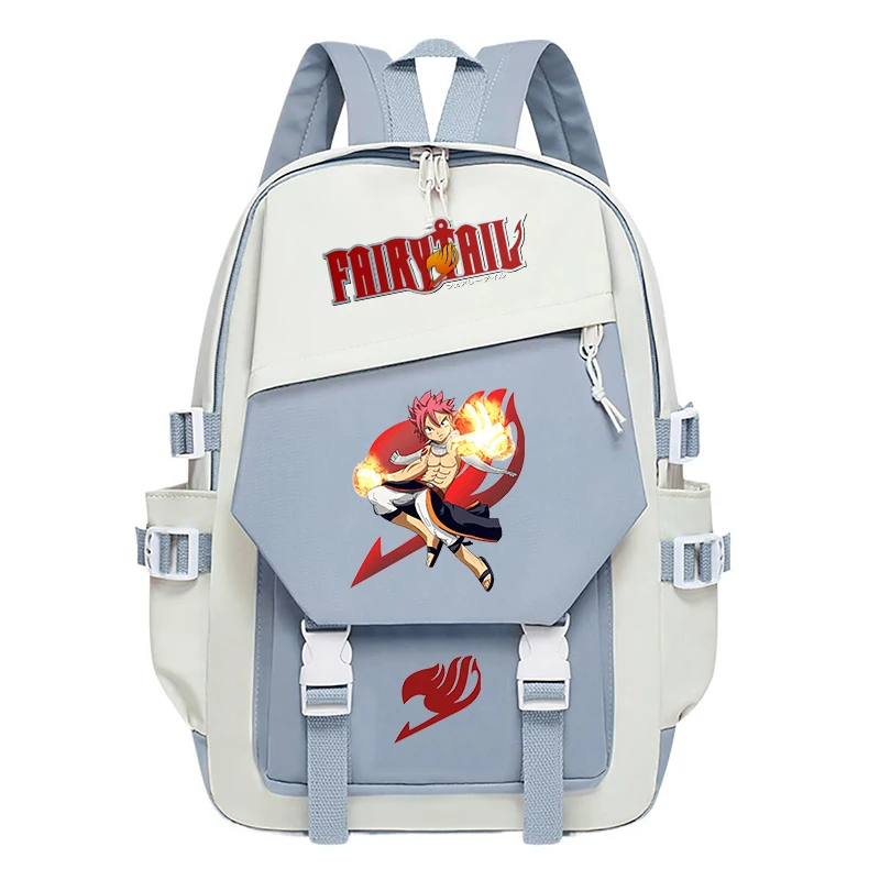 

New Fairy Tail Backpacks Fashion High Capacity College Backpack Men Laptop Rucksack Boys School Bags Teenager Travel Book Bag