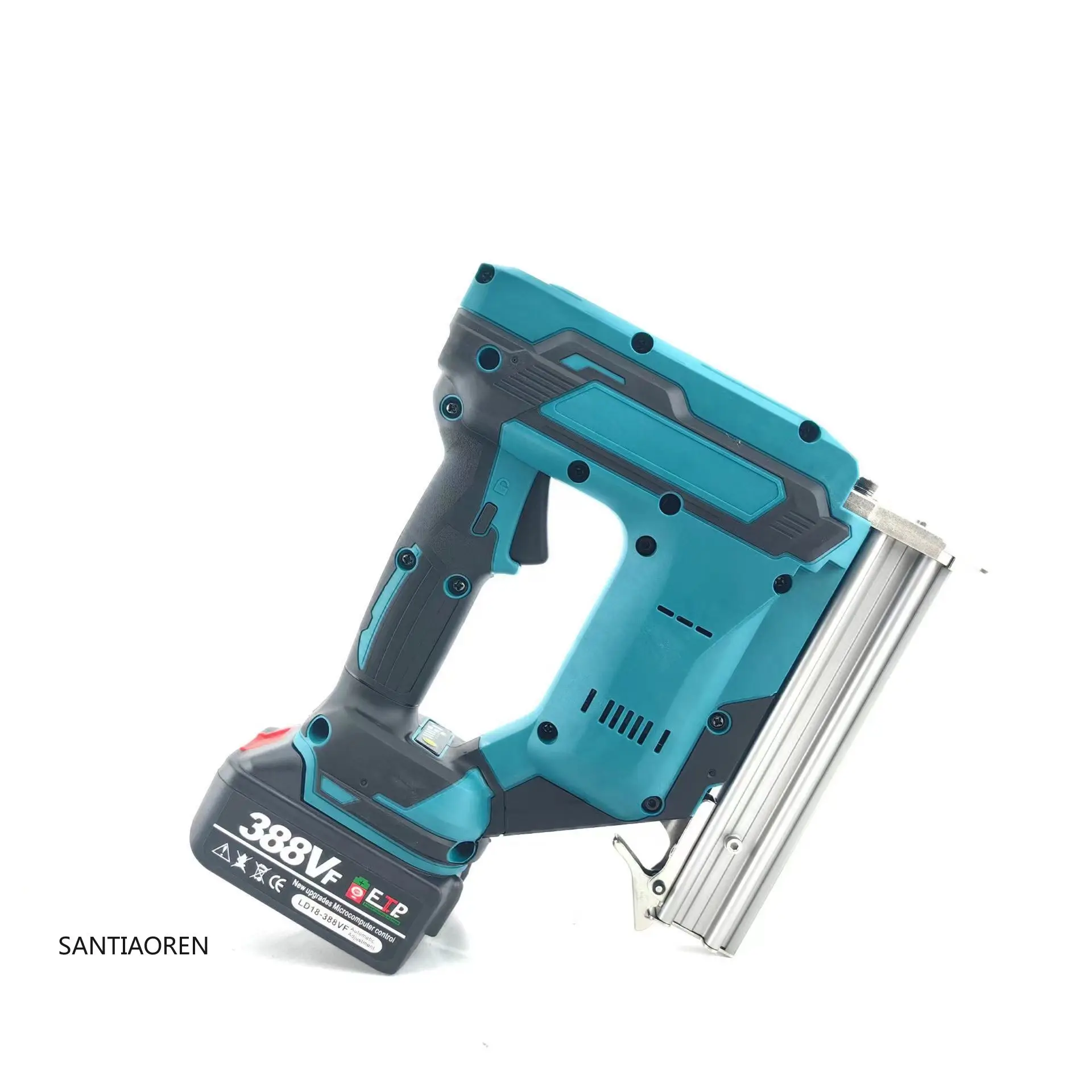 

2025Electric Cordless Nailer Lithium Battery Rechargeable F5040 Cordless Nail Guns Brad Nail Staple Nail Woodworking Tool