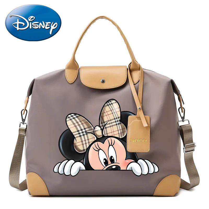 여성을위한 새로운 미니 마우스 크로스 바디 가방 Kawaii 디즈니 만화 숄더 백 여성 대용량 핸드백 소녀 생일 선물