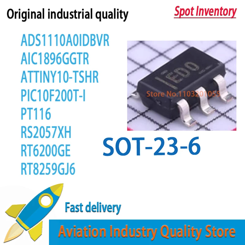 10Pcs Ads1110A0Idbv…