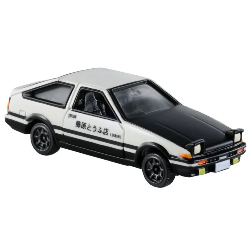 TAKARATOMY 1/64 Tomica 145, inicjał D Toyota AE86 Trueno, odlewany model samochodu sportowego, symulacja samochodu, ozdoby, prezenty dla chłopców