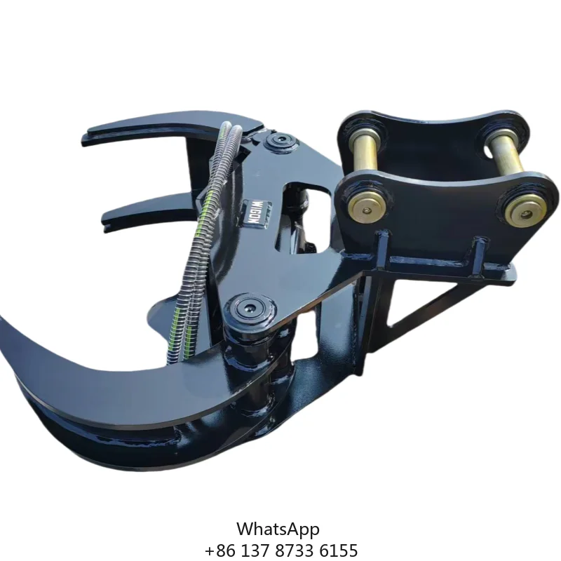 WIGON Hydraulic Tree Shears For Diggers Forestry Machinery Tool With 1 Year Warranty And Simple Operation