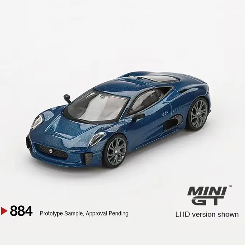 

PreSale MINIGT 884 1:64 C X75 Blue Diecast Diorama Model Collection Miniature Toys