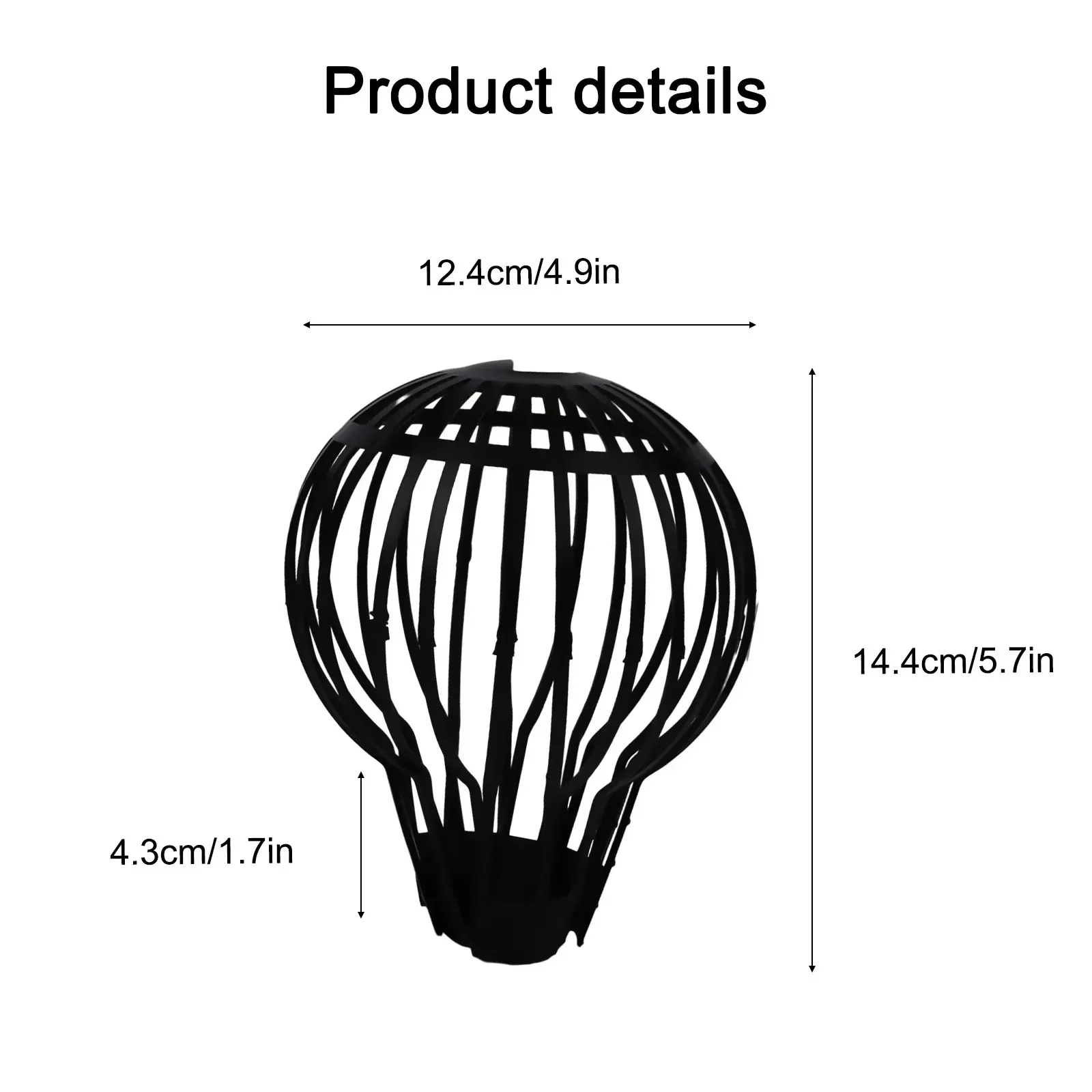 2/4/6 Pcs Roof Gutter Guard Filters Expand Plastic Filter Strainer Stops Blockage Leaf Drains Drain Net Cover Gutter Guard