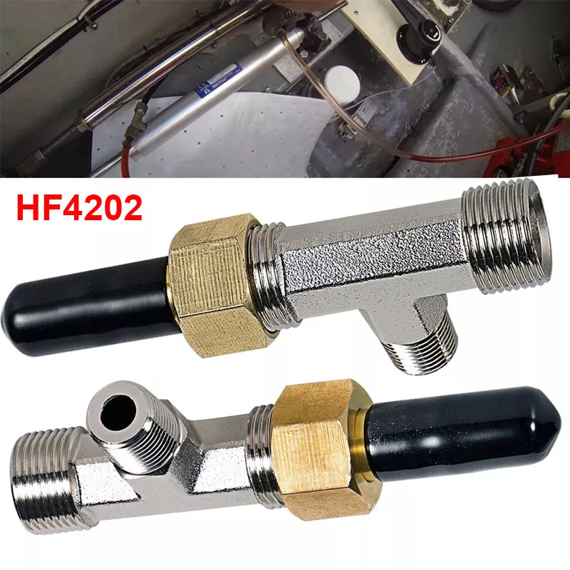 Hydraulic Steering Cylinder Bleeder Tee Kit for Seastar 3004.6439 HF4202 Fit for All Baystar Cylinders (2 per Kit)