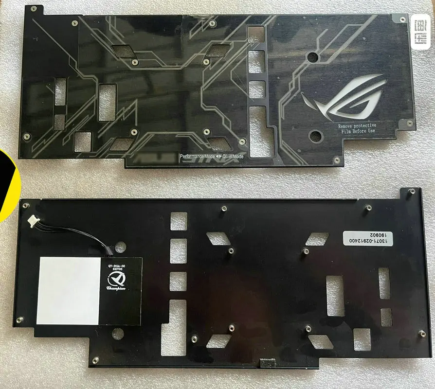 

Задняя панель для видеокарты ASUS RTX2080ti STRIX
