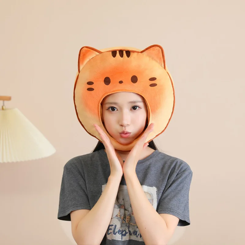 버터 비스킷 고양이 머리 장식 사진 소품 만화 모자 사진 촬영 의상 공연 액세서리