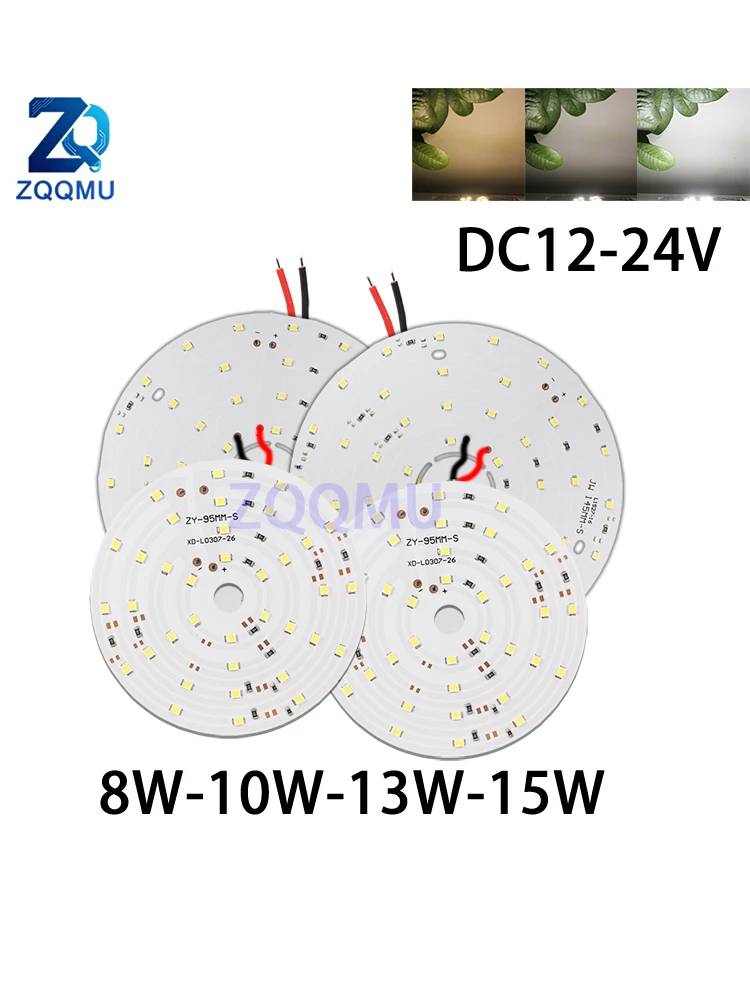 2PCS 8W 10W 13W 15W DC 12V 24V LED Chip Board Panel Lamp Module For Car Interior Shelf Camping Aisle Reading Light Bulb Source