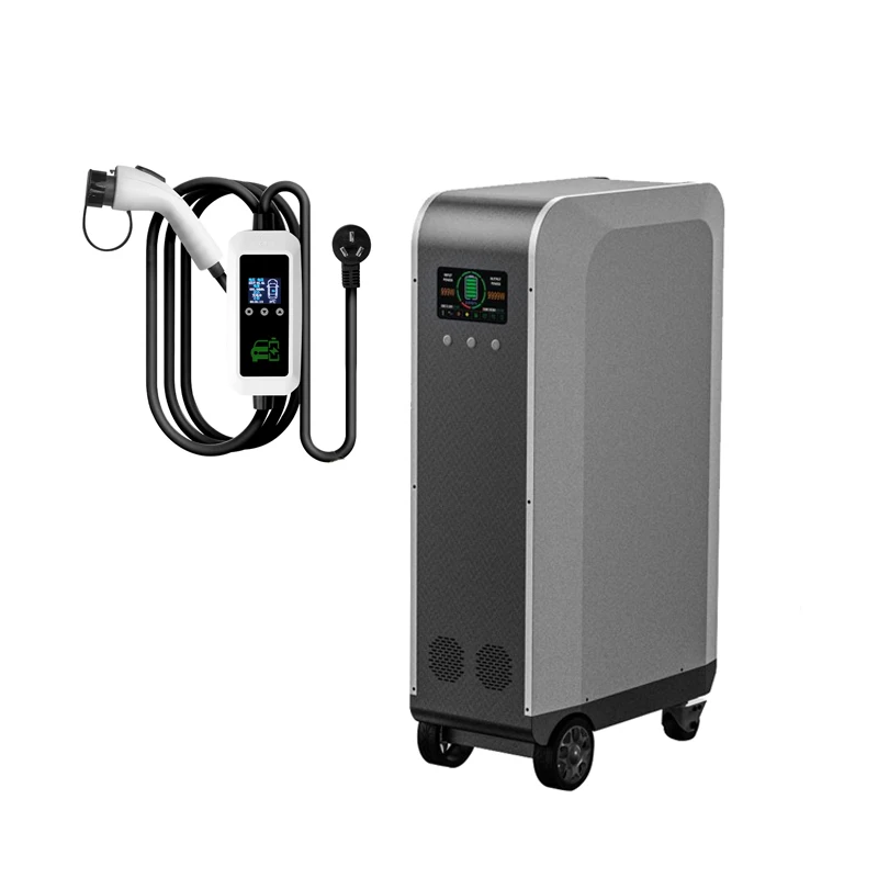New Solar Powered Ev Car Charger 3kWh 5kwh 10kwh 15kwh 20kwh Portable EV Power Bank for Emergency Use Home Back up Battery