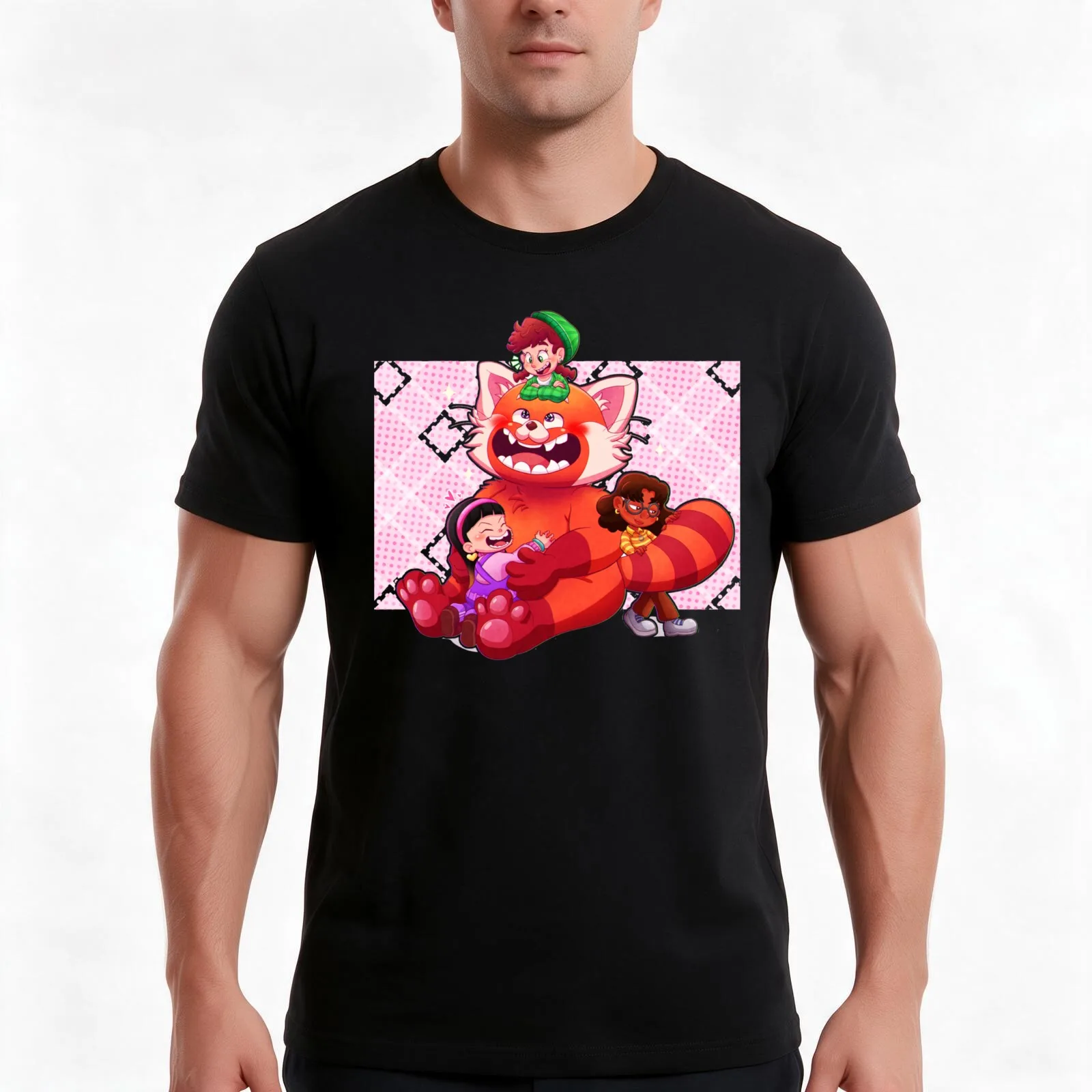 turning red - Turning Red - Happy birthday turning red T-Shirt, Summer Casual Cotton Tee, Oversized Streetwear Tops, 100% Cotton