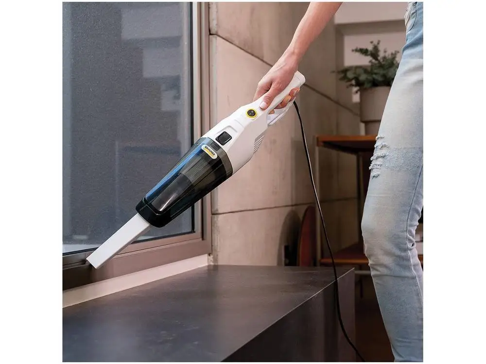 Ksvcher-مكنسة كهربائية رأسية مع فلتر HEPA ، عصا 1 ، شو W ، VCL