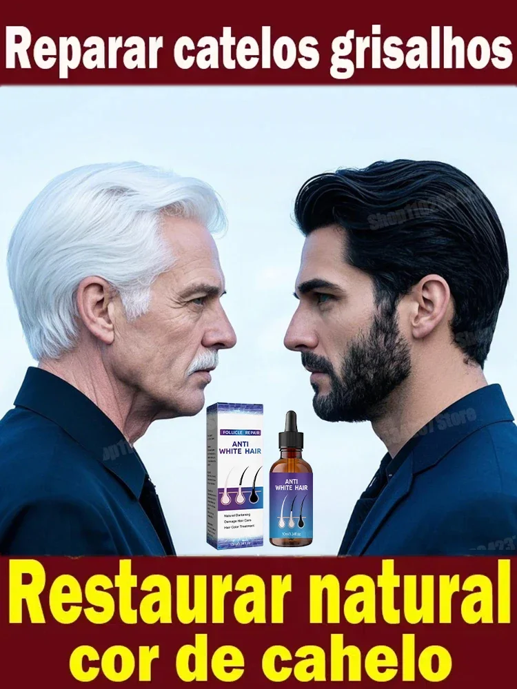 

Предотвращает преждевременное состояние волос с помощью лечения натуральных волос и кожи головы — сыворотка-эссенция для волос против седых волос