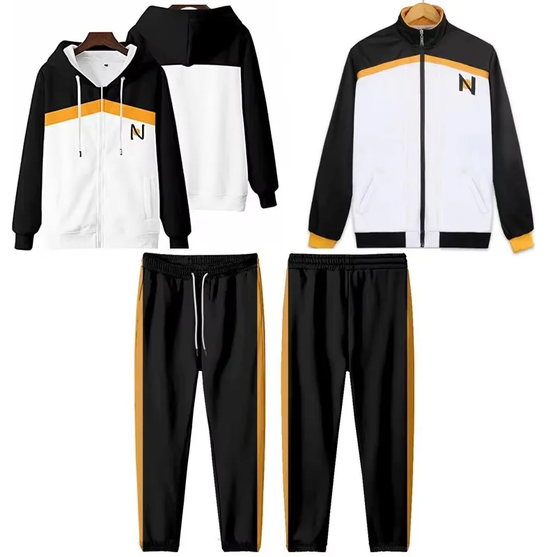 mondo diverso da zero Natsuki Subaru Cappotto pantaloni Costume Cosplay con cappuccio Ragazza Uomo DONNA Giacca con cerniera Outfit