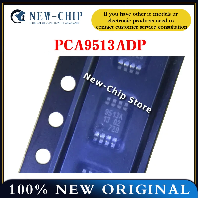 

2PCS-50PCS/LOT PCA9513ADP 9513A MSOP-8 New Original