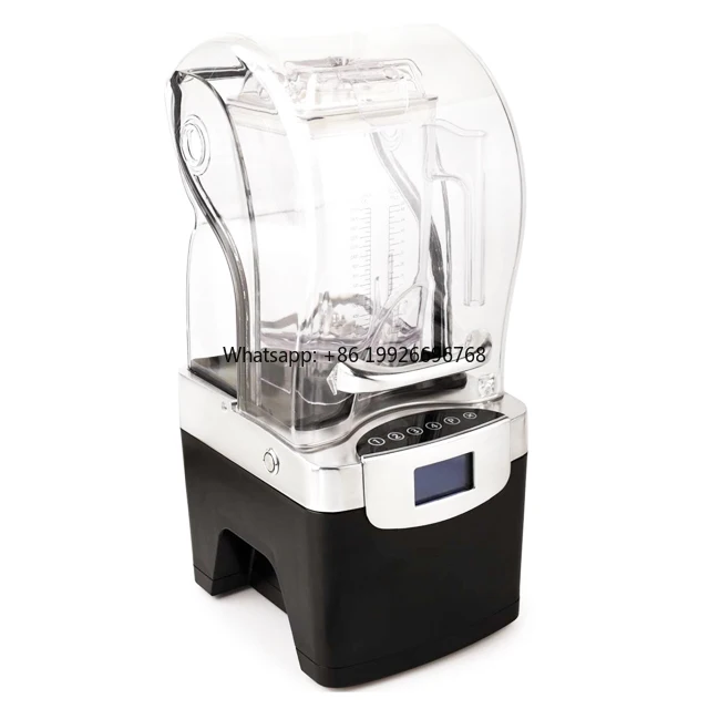 

Intellect 18 Commercial Blender Professional Computer Programed Soundproof Cover Automatic Juice Extractor Restaurant Use