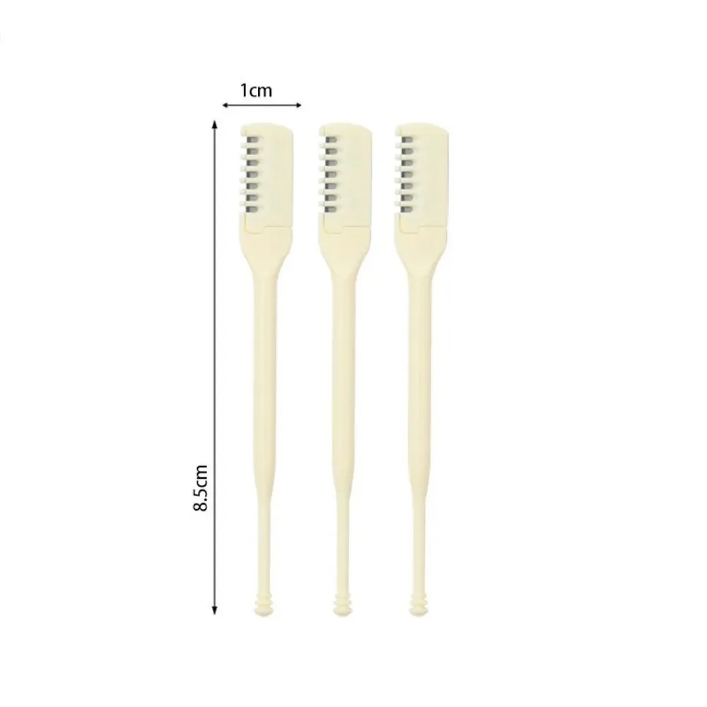 Double Sided Nose Hair Knife Manual Nostril Cleaning Nose Hair Trimmer 360 Degree Rotate Nostril Cleaning Scissors