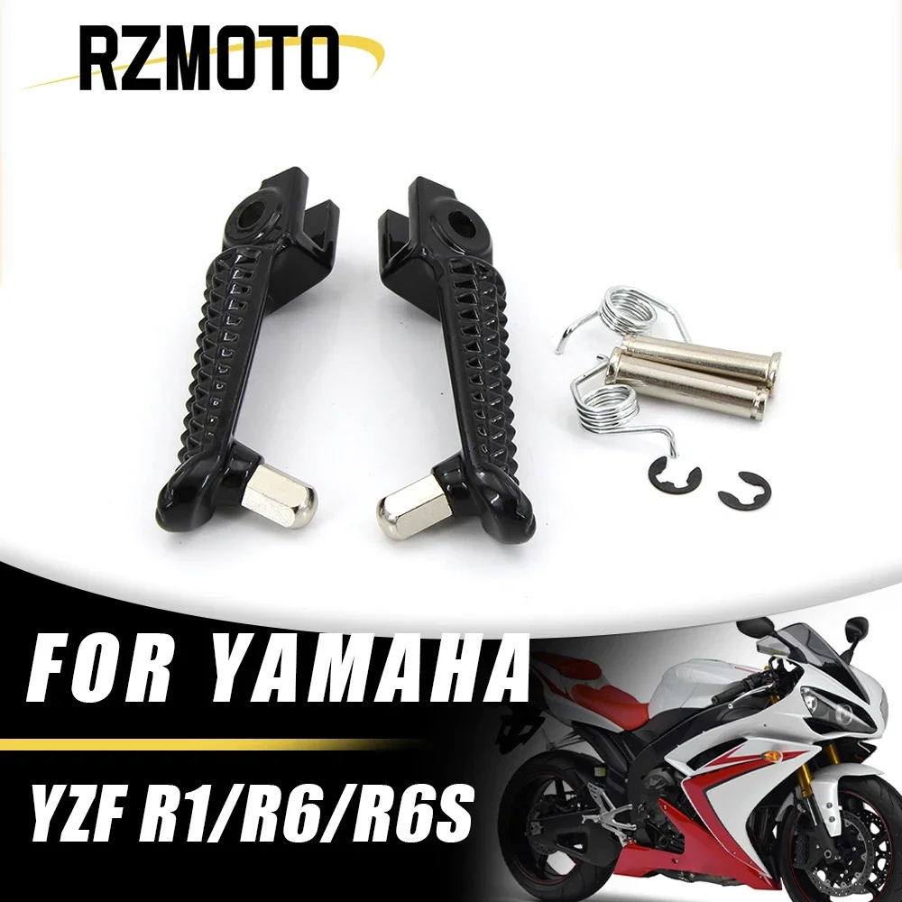 

Motorcycle Front Footrest Foot Peg Pedal Foot Rest Accessories FOR YAMAHA YZF R1 R6 R6S YZF-R1 98-14 YZF-R6 99-12 YZF-R6S 03-08