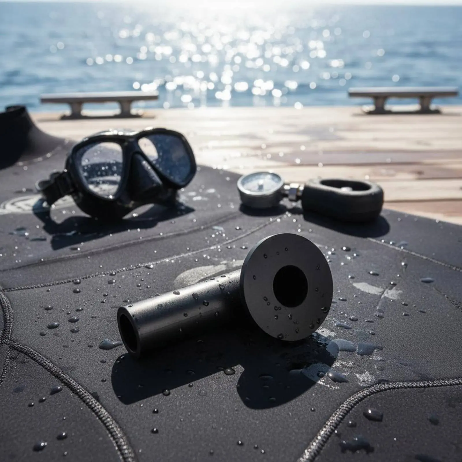 SMB Oral Inflator Inflation Tip Lightweight Diving Dump Release Mechanism BCD over Pressure Release Mechanism