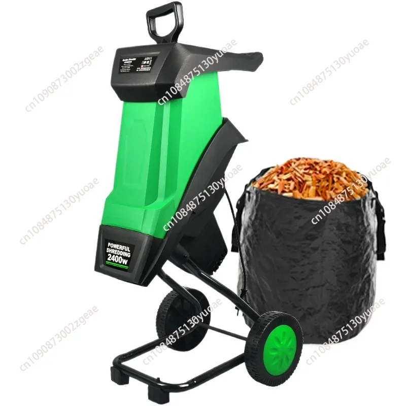 Multifunctional Electric Crusher Garden Tool, Electric Wood Shredder, Branches of Leaves