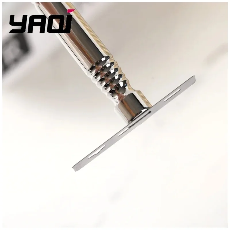 YAQI Romulus Magnetic Technology Design Razor With Magnet Premium Stainless Steel Safety Razor