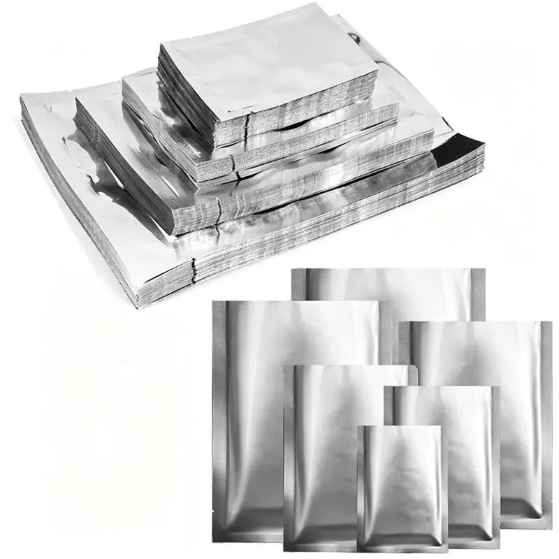 Aluminized Packaging Bags for Food Storage, Heat Sealable Bags Storage Bags for Food, Coffee Beans, Tea, Grains, Etc