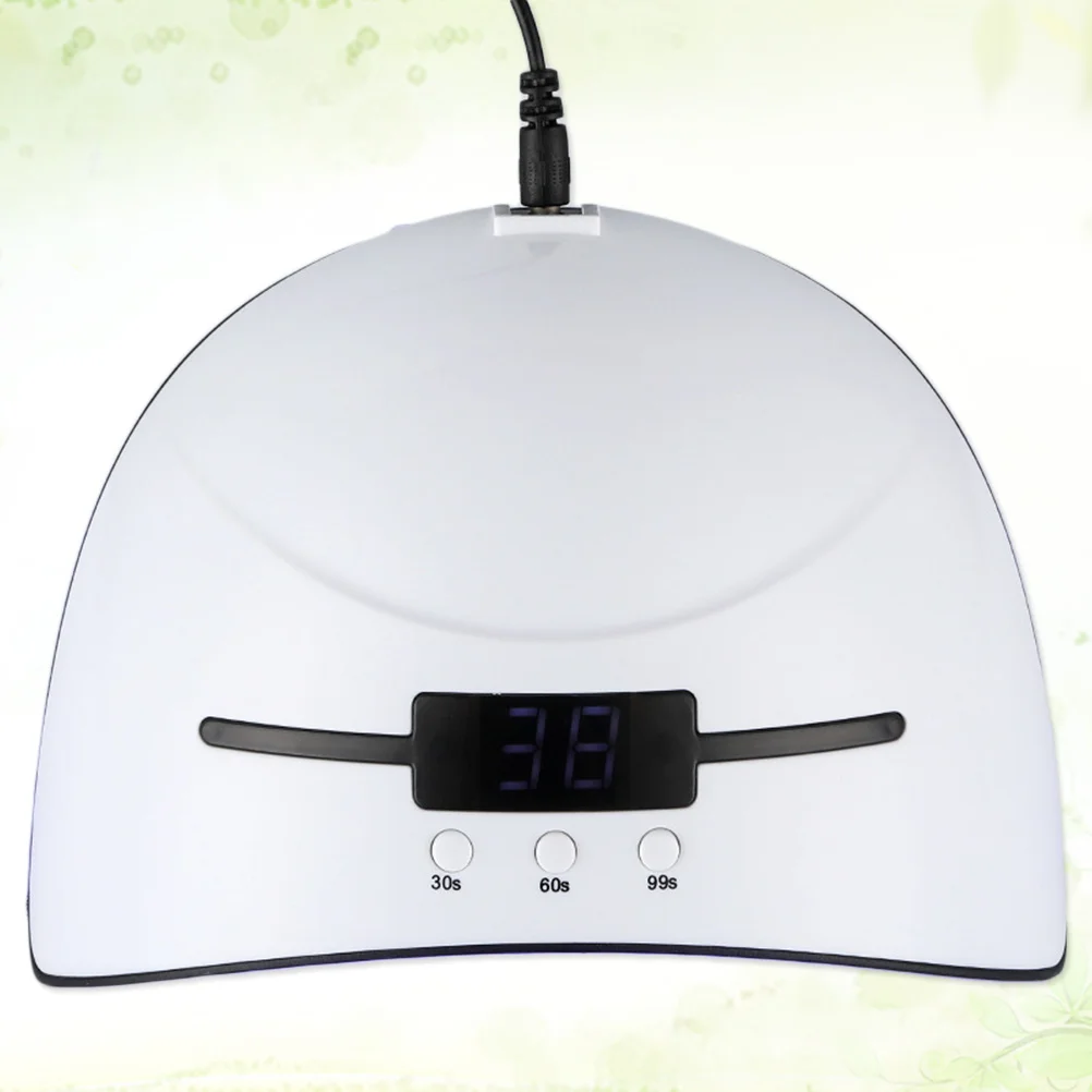 Lampada per unghie intelligente 36W Essiccatore per smalto gel Timer di induzione intelligente per salone domestico Lampada per asciugatrice per unghie da donna Luce gel