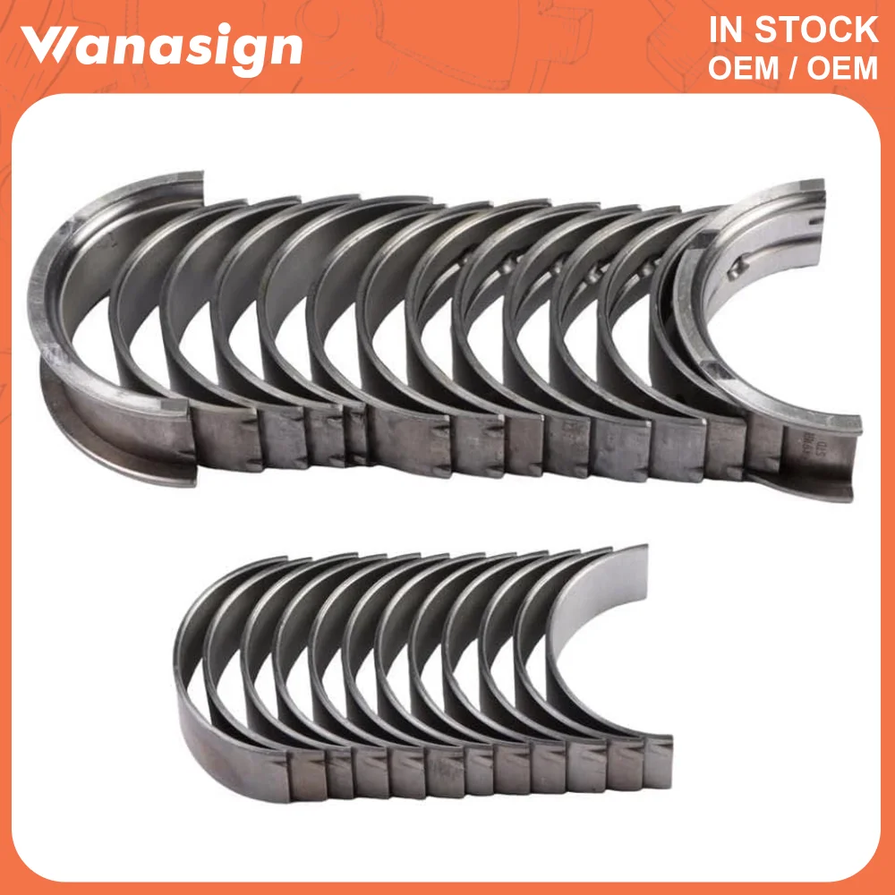 المحرك الرئيسي تحمل وربط محامل قضيب مجموعة صالح 2.5 3.0 L لسيارات BMW 320i 520i X3 X5 Z4 M54 M54B25 M54B30 2.5L 3.0L l6 الغاز