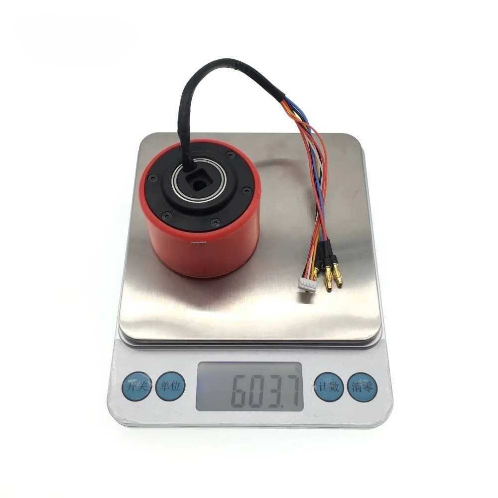 70mm 5065 Hub Motor 24V 36V 150W Brushless In-Wheel Motor Hollow Shaft Hall Sensor for Electric Skateboard