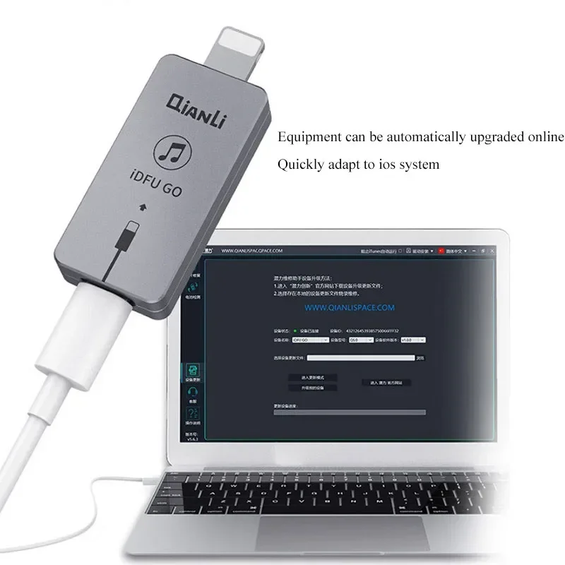 Qianli iDFU GO 2/Magico Przywróć szybki start Wejście Tryb odzyskiwania Bezpośrednio bez zabawności dla iPhone iPad Naprawa dla systemu IOS