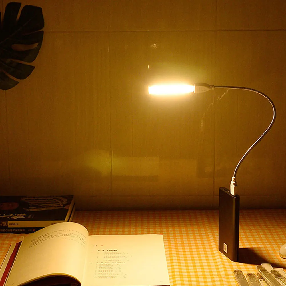 Mini portátil LED Night Light, USB 8LED, DC 5V, U Disk Lighting para PC, Laptop, Mobile Power Bank Lâmpadas, Decoração do quarto