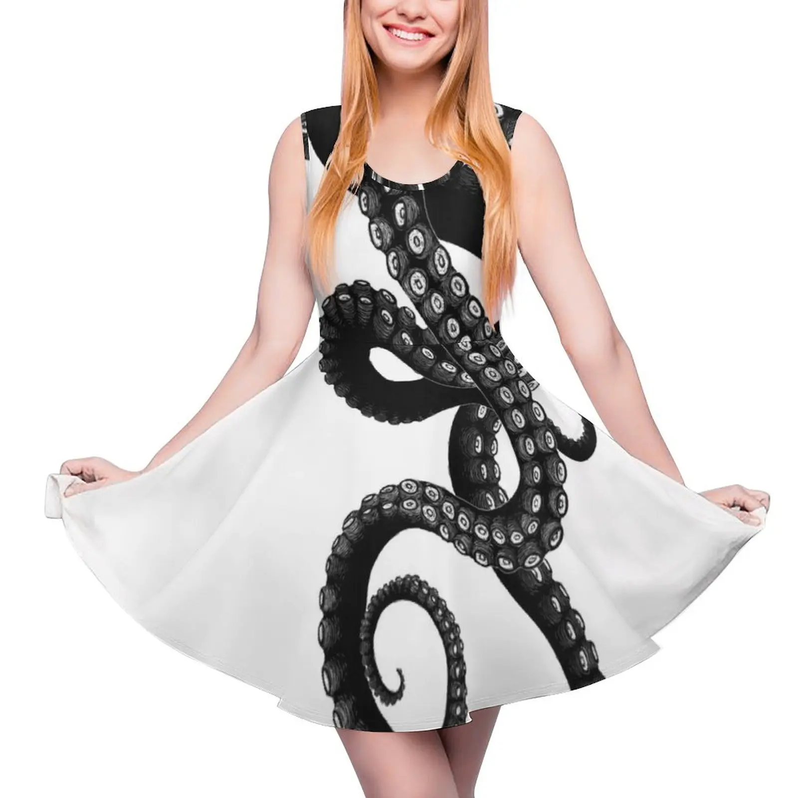 

Get Kraken Sleeveless Dress clothes dresses for women 2024 women"s evening dress 2024