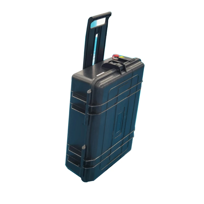 500w Portable Suitcase Pulsed Laser Cleaner Machine Laser Rust Removal Metal Wood Laser Cleaning Machine