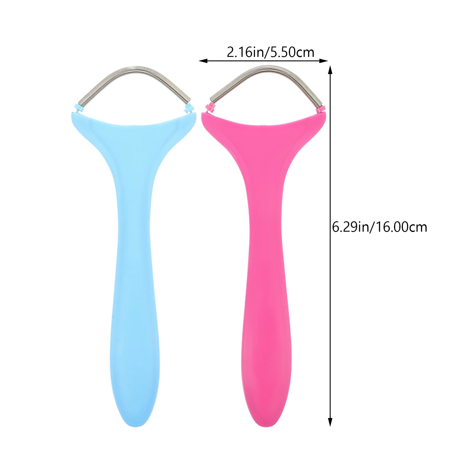 قطعتان من ماكينة إزالة الشعر بخيوط الوجه للنساء خفيفة الوزن ومتينة وغير مؤلمة لإزالة الشعر وإزالة شعر الوجه #2