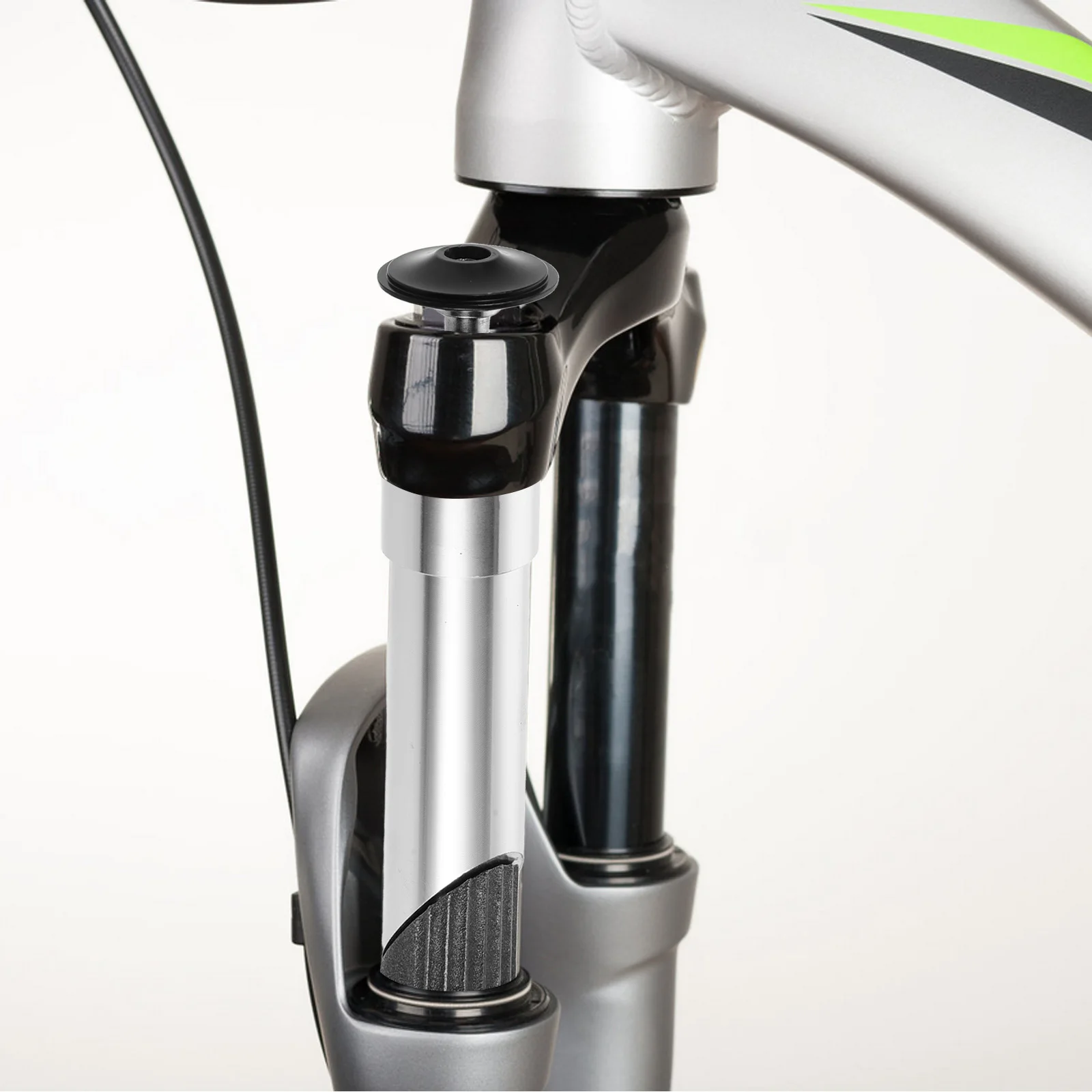 

Bike Stem Riser Extender Front Fork Stem Alloy Mountain Bike Handlebar Height Extension Comfortable Cycling Handlebar Riser